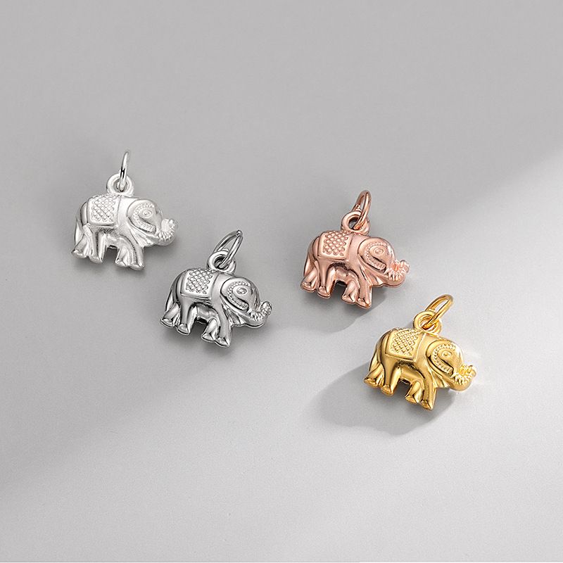 Cute DIY jewelry elements from sterling silver. animals, floral, non figured design.