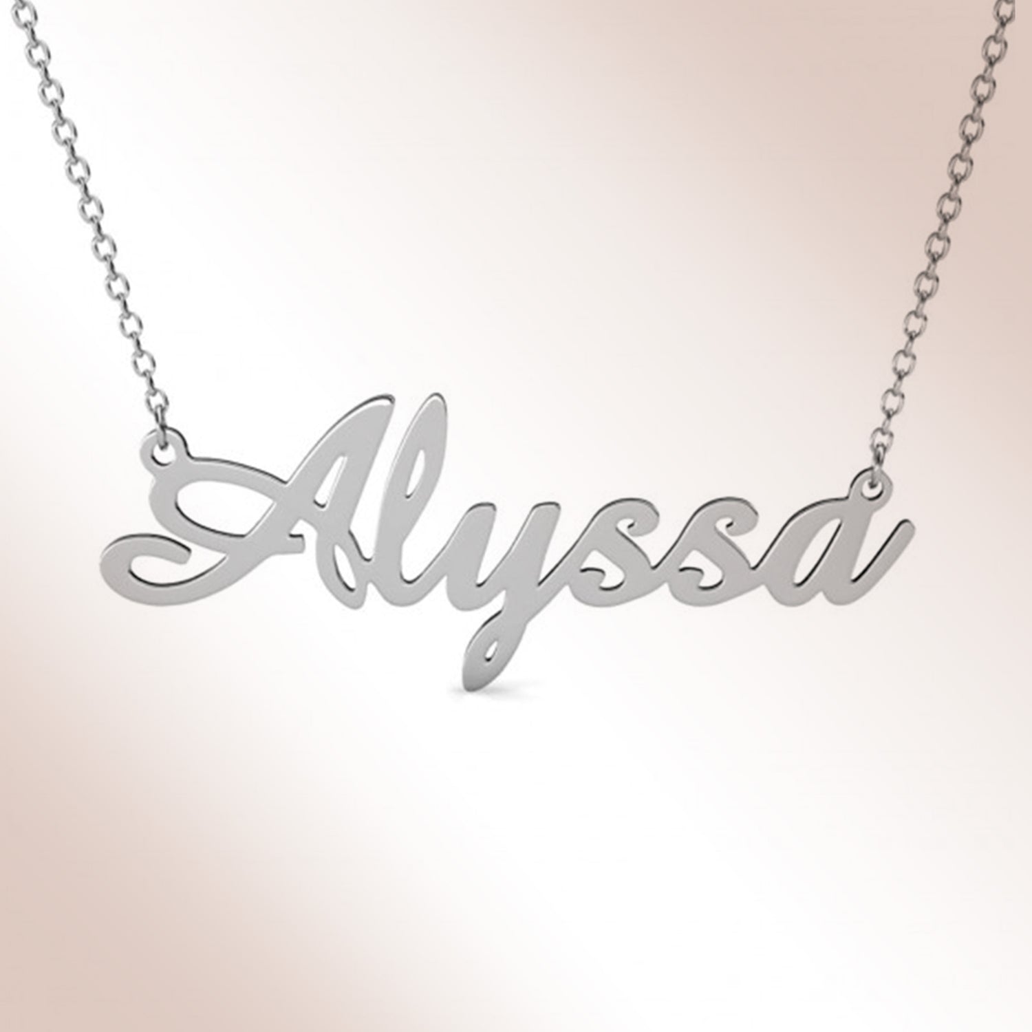 Custom name necklace for your friends, family members