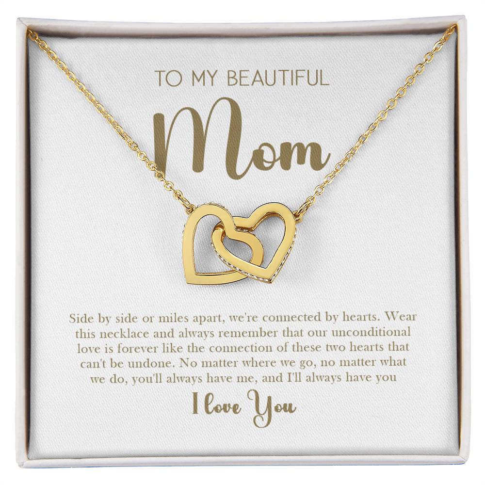 Message jewelry To My Wonderful Mom