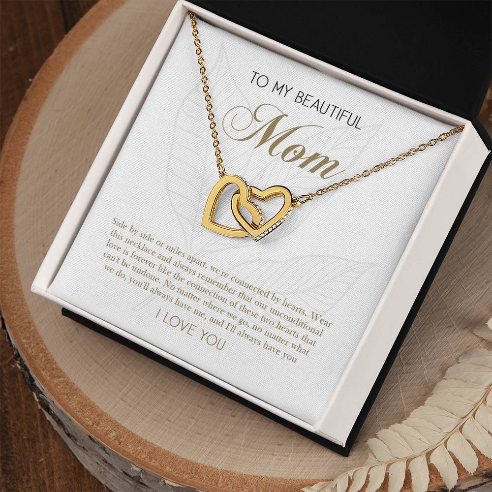 To My Amazing Mom | Message Heart Jewelry