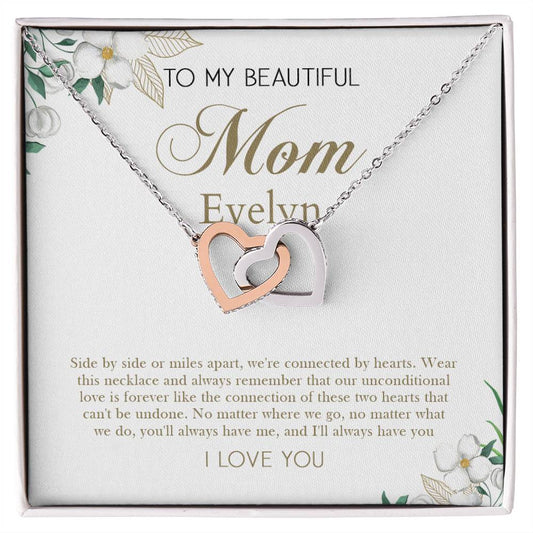 Mother Mom custom Name jewelry, Gift from Daughter Son