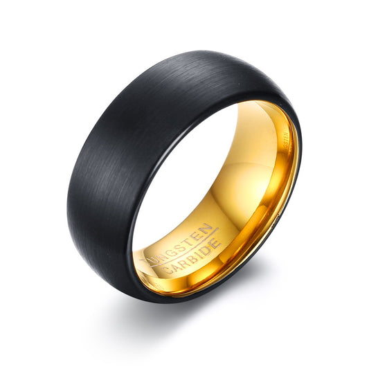 Tungsten Steel Men Ring
