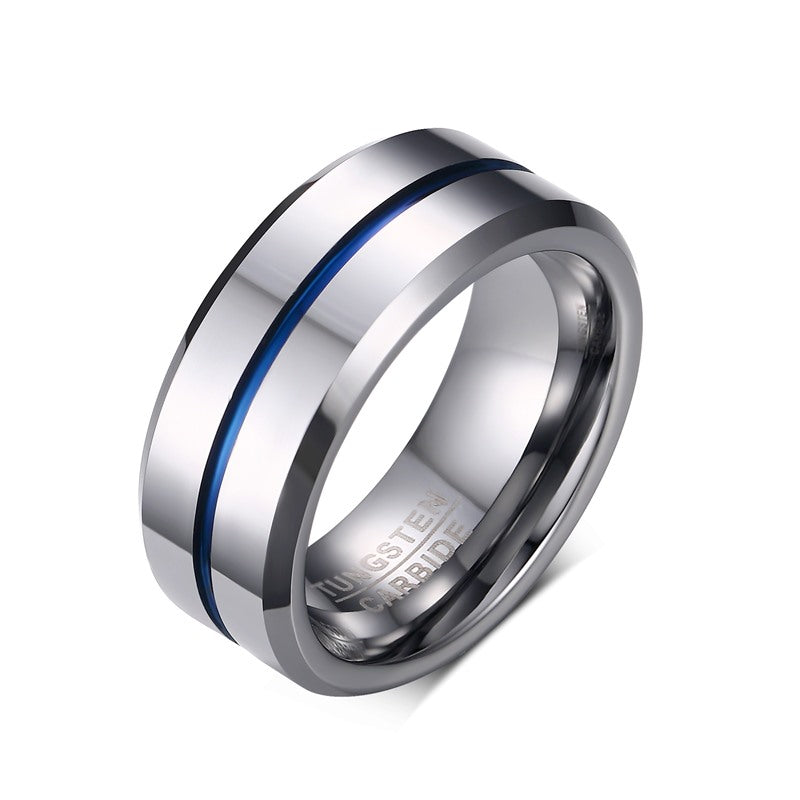 Product Engraved Tungsten Steel Ring