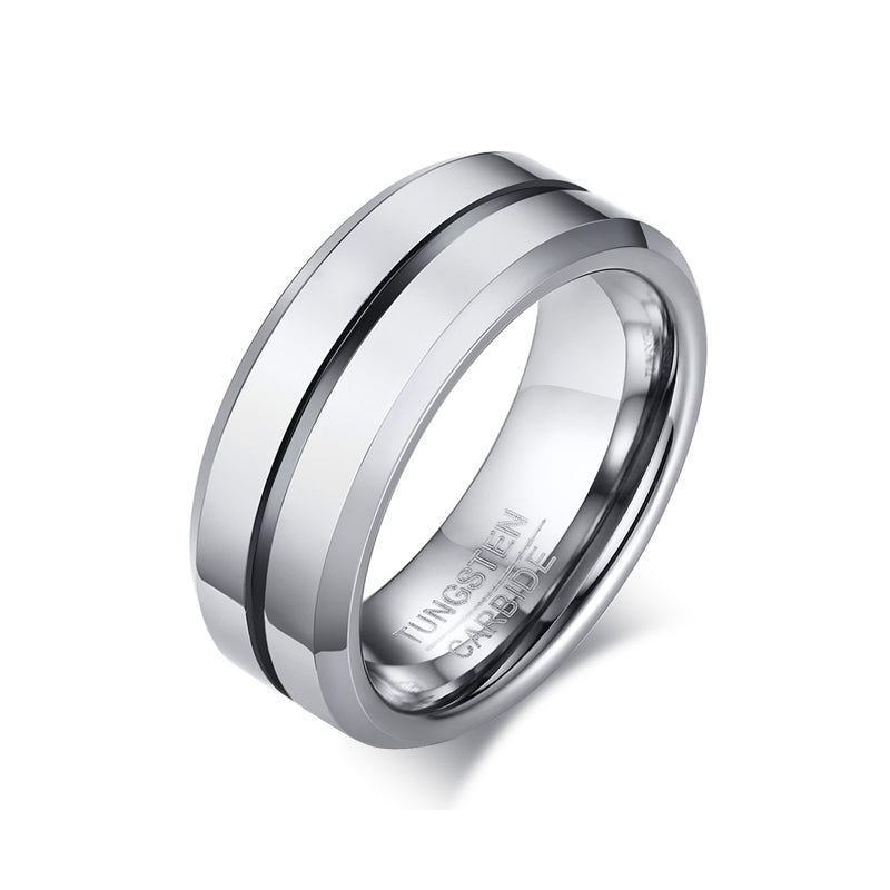 Product Engraved Tungsten Steel Ring