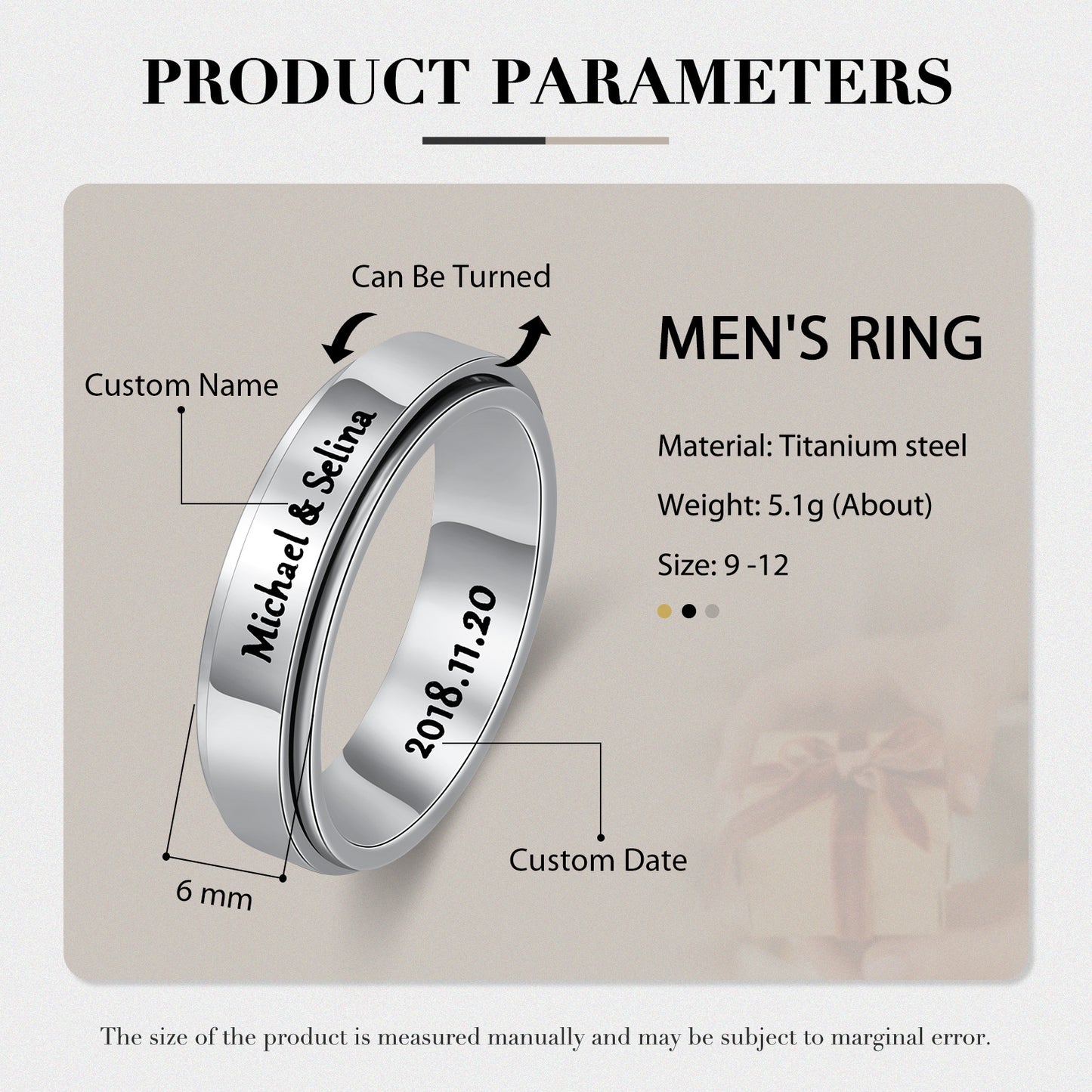 Custom Men Ring