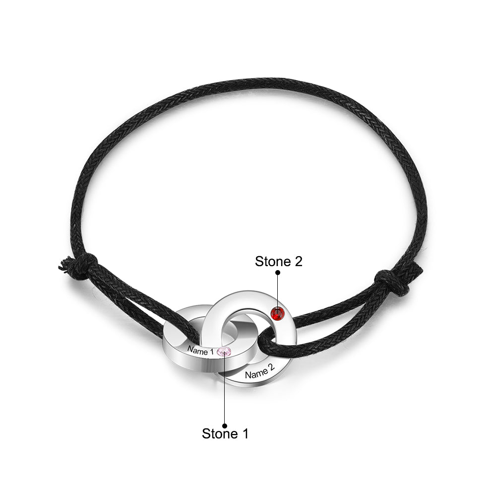 Custom Circle Bracelet