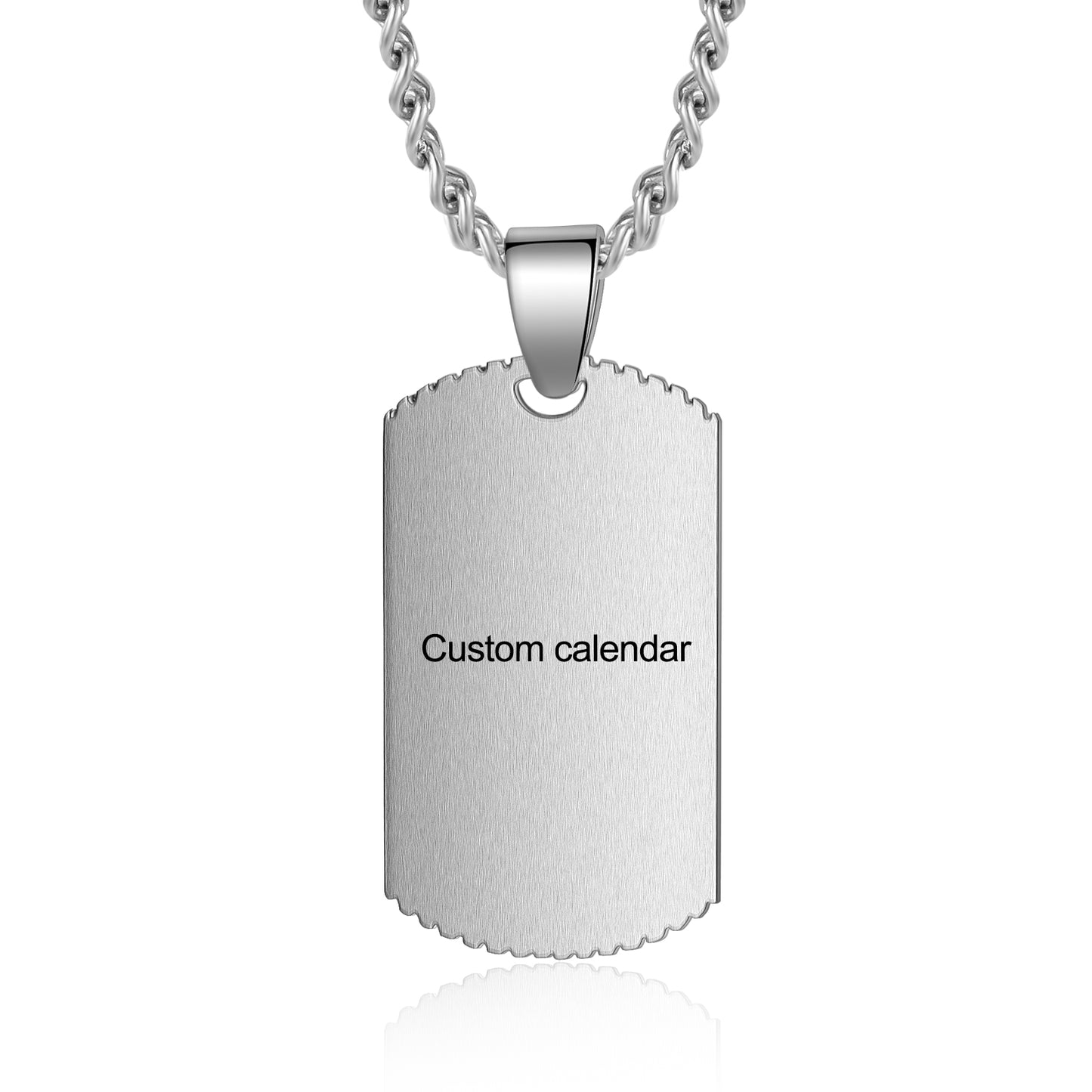 Custom Clendar Necklace