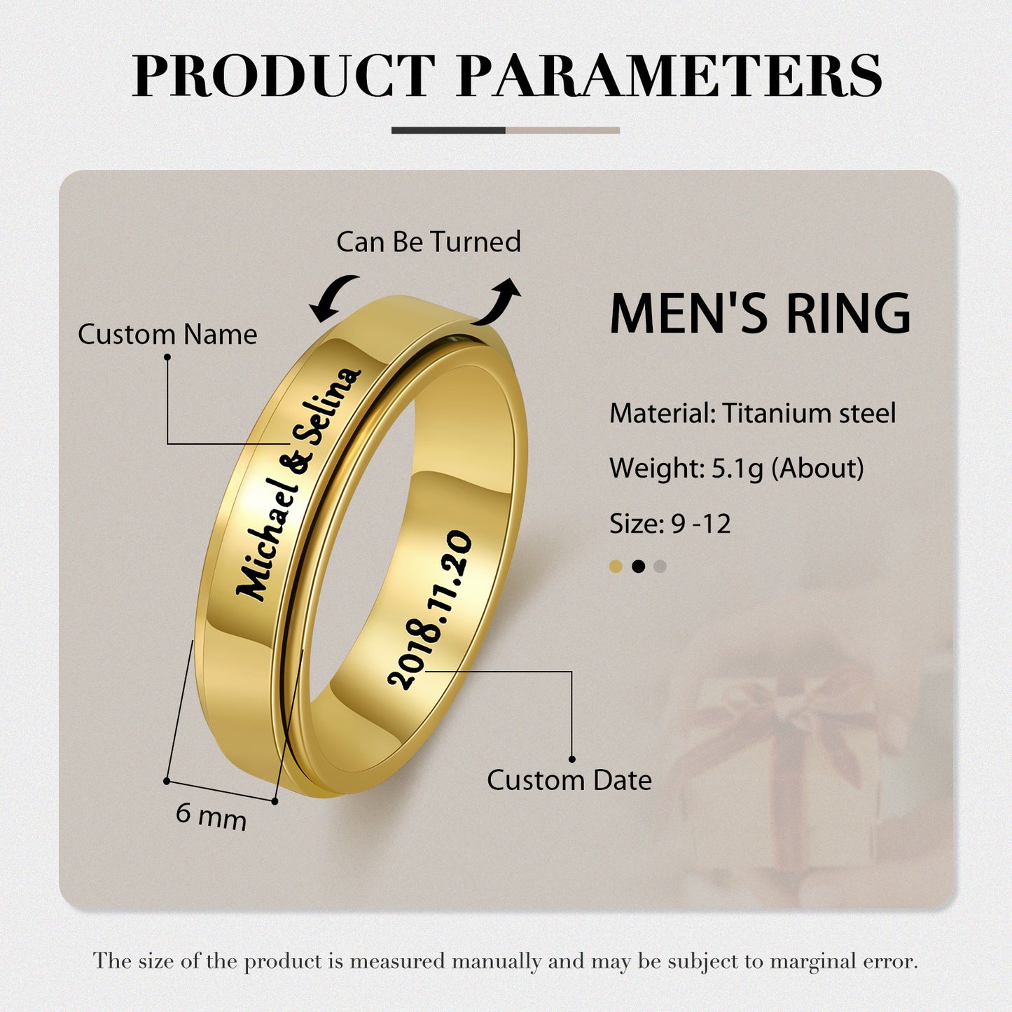 Custom Men Ring