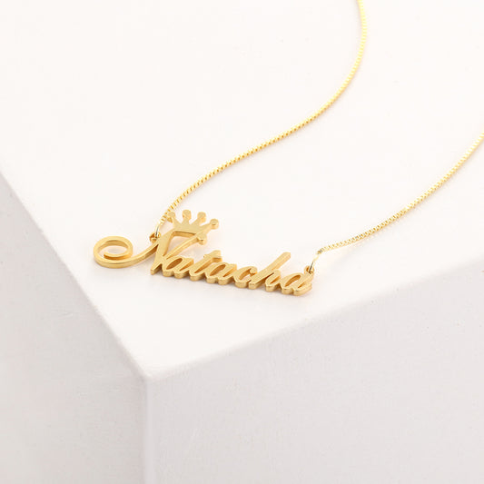 Custom Font Name Necklace