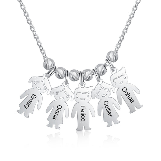 Personalized Stainless Steel Baby Necklace