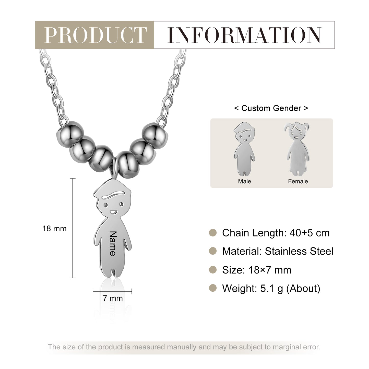 Custom Beads Necklace