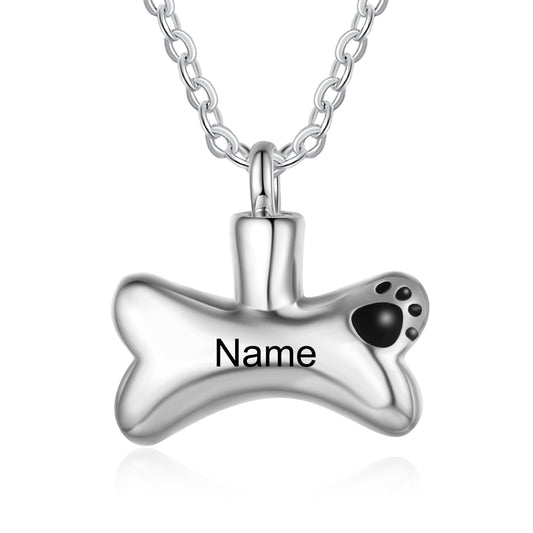 Custom Name Bone Necklace