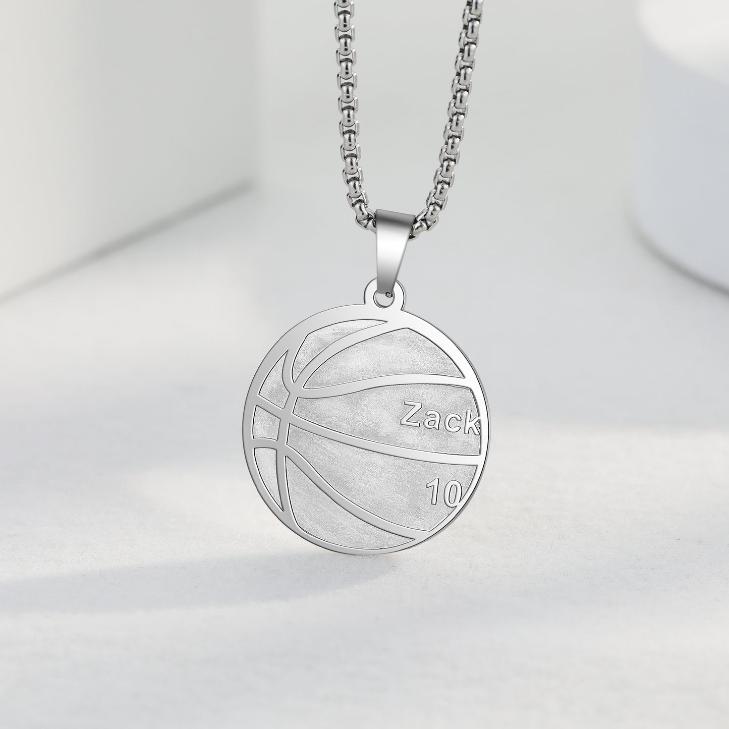 Custom Basketball Necklace