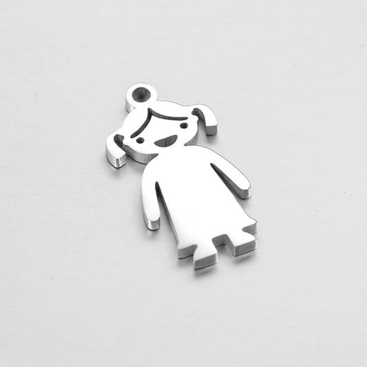 Stainless Steel Baby Charm