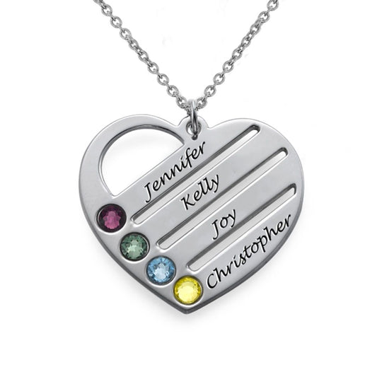 Personalized Heart Necklace #AS102300