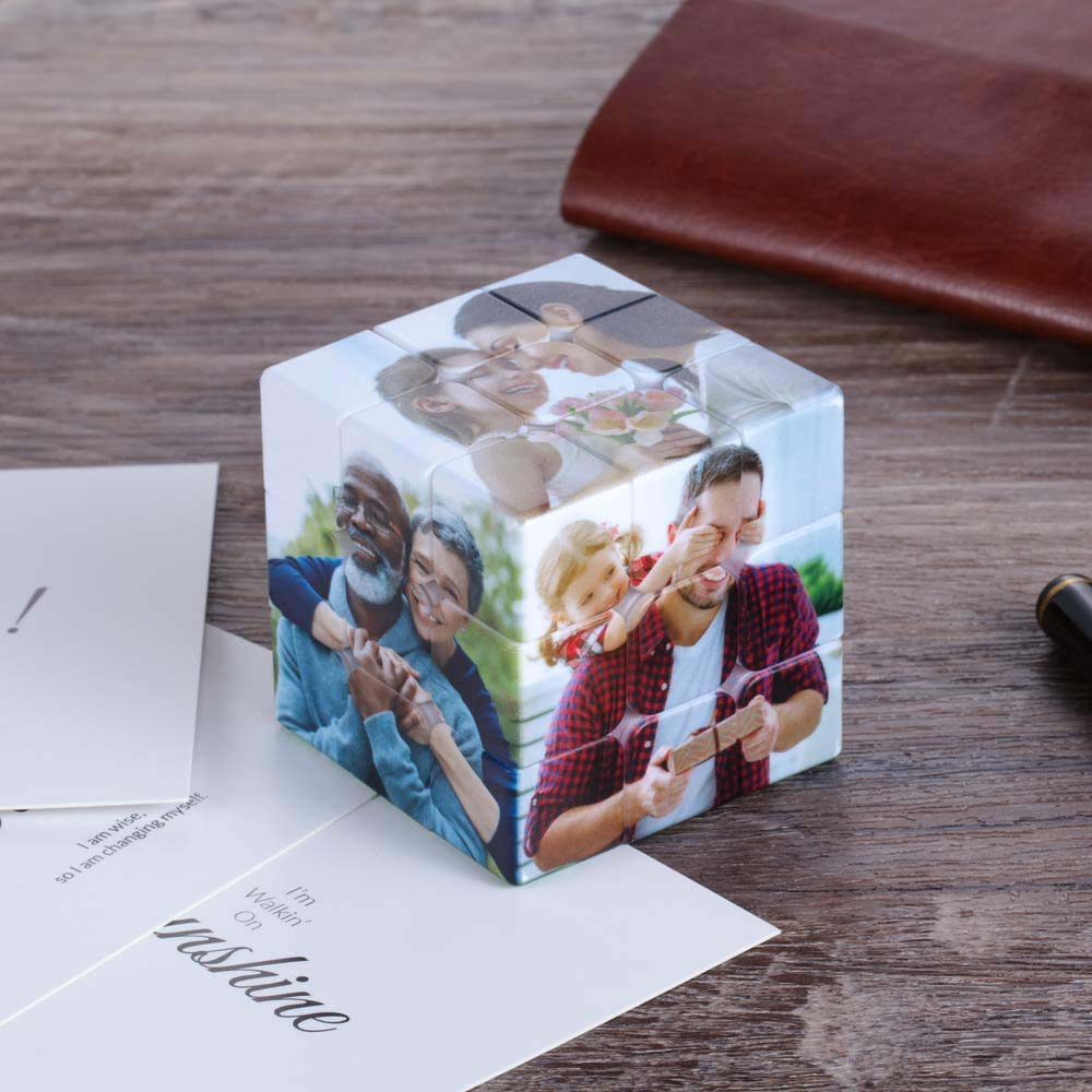Custom Photo Cube, Rubik's Cube with Holes