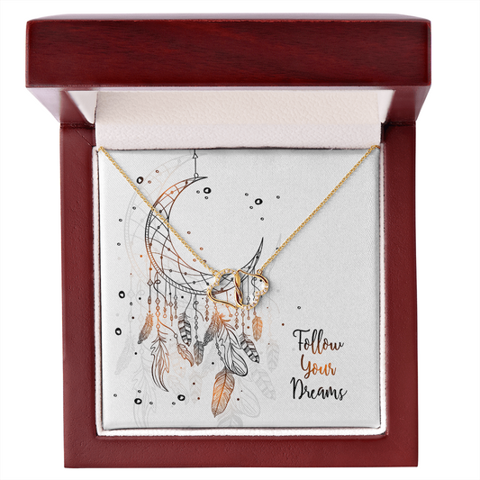 Follow Your Dreams - Gold Necklace