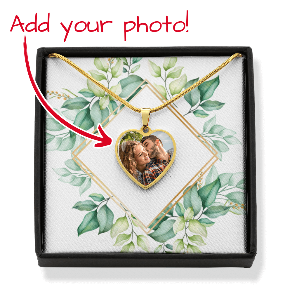 Valentine Gift Necklace with your photo