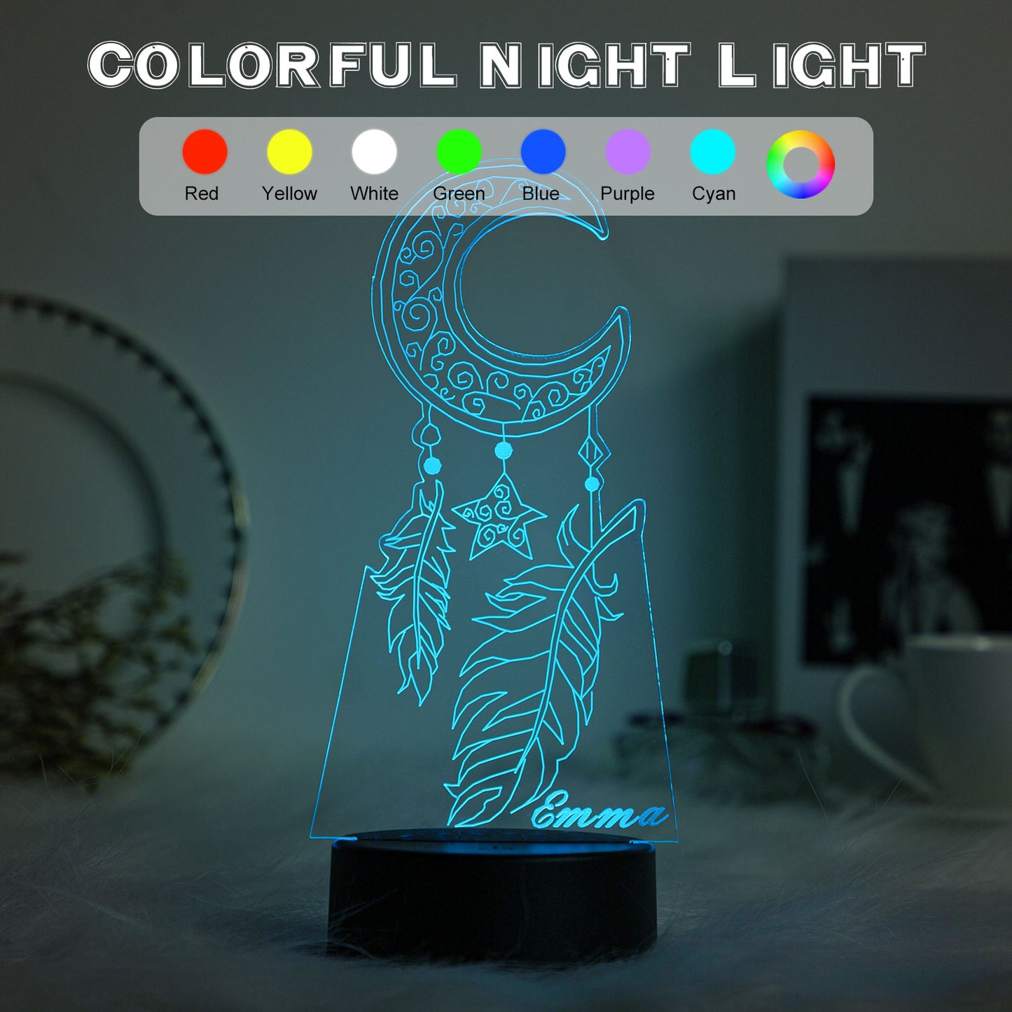 Custom Name Night Light
