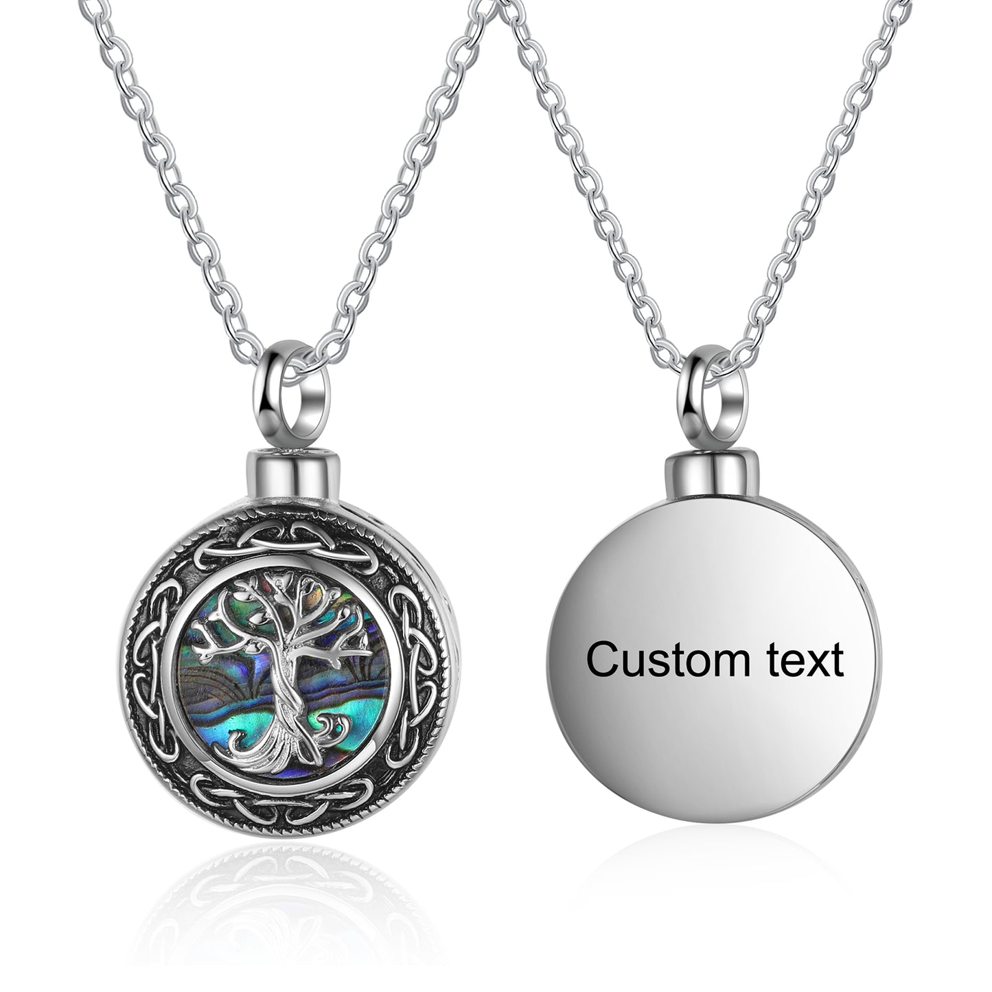 Custom Family Tree Ashes Necklace